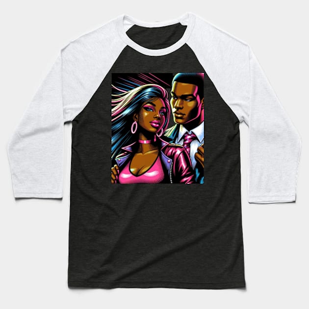 Black Love Matters Baseball T-Shirt by Cun-Tees!